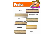 Deditos de fruta surtidos  x 10